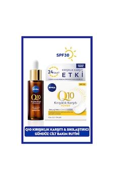 Nivea Luminous630 Leke  Gündüz Yüz Kremi 40 ML + Q10   Çift Etkili Serum 30 ML