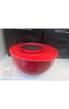 Arow Chopper Akıllı Karıştırma & Saklama Kabı Rendeli Akrilik 4.6 Lt 25 Cm Kırmızı Tr-3633 Çok Renkli Arow Chopper Akıllı Karıştırma & Saklama Kabı Rendeli Akrilik 4.6 Lt 25 Cm Kırmızı Tr-3633 Çok Renkli