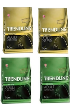 Trendline Sterilised Tavuklu Kısır Kedi Maması 4 x 1 KG