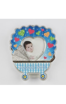Gld-spt- Bebek Temalı Magnet Plastik Çerçeve-mavi