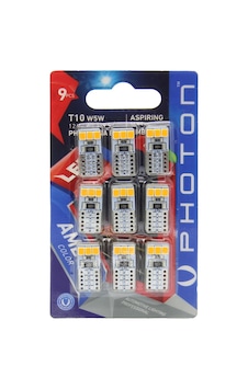 Photon Ampul T10 W5w 12v 10smd 9'lu Blister Pht Ph7010 Na B9 Sku: Smg8690010239518 Açık Kahverengi Photon Ampul T10 W5w 12v 10smd 9'lu Blister Pht Ph7010 Na B9 Sku: Smg8690010239518 Açık Kahverengi