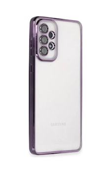 Samsung Uyumlu A53 5g Kılıf Lensli Silikon - Mor Samsung Uyumlu A53 5g Kılıf Lensli Silikon - Mor