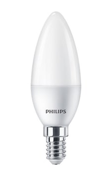 Philips LED Candle Mum Ampul 5W 470 Lumen 6500K Beyaz Işık B35 E14 Duy (40W Eşleniği) Philips LED Candle Mum Ampul 5W 470 Lumen 6500K Beyaz Işık B35 E14 Duy (40W Eşleniği)