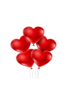 Balon Kalp Şekilli Balon - 10 Adet Çok Renkli Balon Kalp Şekilli Balon - 10 Adet Çok Renkli