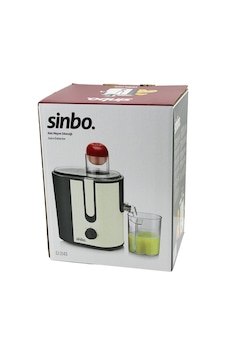 Elektrikli Bej Katı Meyve Sıkacak 600w Hazne Posa:1250ml - M.suyu:450ml Çelik Filtre 65mm Tüp Sj-3143 4741