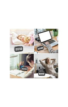 Dijital Işıklı Alarmlı Çalışma Masası Ekran Pilli Çalar Saat Tkn3tgs5rf40d990nah Çok Renkli Dijital Işıklı Alarmlı Çalışma Masası Ekran Pilli Çalar Saat Tkn3tgs5rf40d990nah Çok Renkli