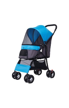 Eurodog - 676 - Katlanabilir Köpek Arabası Mavi - Spt-gld - 67x47x98 Cm Eurodog - 676 - Katlanabilir Köpek Arabası Mavi - Spt-gld - 67x47x98 Cm
