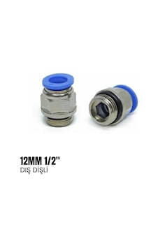 Shuıvan Pnömatik Rekor 12mm 1/2 Dış Dişli - Şipşak-1092