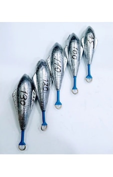 Surfcasting Olta Kurşunu Roket Model 100gr 5 Adet Surfcasting Olta Kurşunu Roket Model 100gr 5 Adet