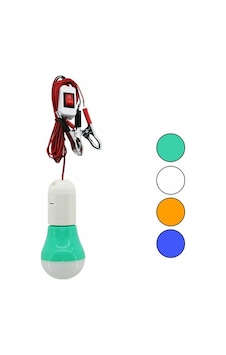 Seyyar - Led Lamba Akü Takviye Kablolu 4mt 12v - 5w 5545 Çok Renkli Seyyar - Led Lamba Akü Takviye Kablolu 4mt 12v - 5w 5545 Çok Renkli