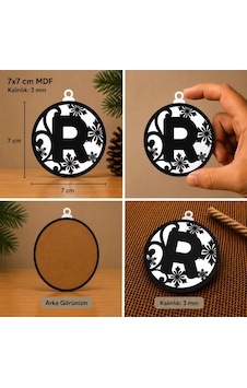 R Harf Yılbaşı Süsü Mdf Çam Ağacı Desenli Asılabilir Dekor 7x7 Cm R Harf Yılbaşı Süsü Mdf Çam Ağacı Desenli Asılabilir Dekor 7x7 Cm