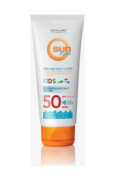 Sun Zone Çocuklar İçin Spf 50 Yüksek Korumalı Yüz Ve Vücut Güneş Losyonu Sun Zone Çocuklar İçin Spf 50 Yüksek Korumalı Yüz Ve Vücut Güneş Losyonu