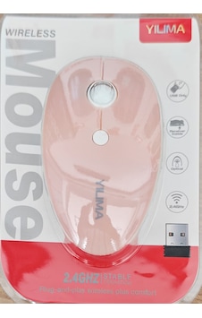 Yılıma Qs-207 Kablosuz Mouse Pembe Yılıma Qs-207 Kablosuz Mouse Pembe
