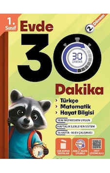 Tudem 1. Sınıf 2. Dönem Evde 30 Dakika Çalışma Kitabı Tudem Yayınları Tudem 1. Sınıf 2. Dönem Evde 30 Dakika Çalışma Kitabı Tudem Yayınları