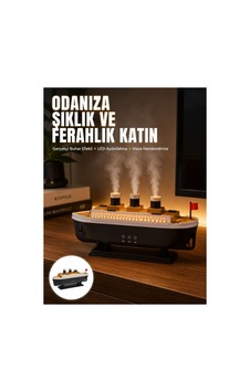 Ultra Sessiz Titanik Gemi Led Işıklı Aroma Difüzörü Oda Nemlendirici Yeni Nesi - Hs08371988-1 Renkli Ultra Sessiz Titanik Gemi Led Işıklı Aroma Difüzörü Oda Nemlendirici Yeni Nesi - Hs08371988-1 Renkli