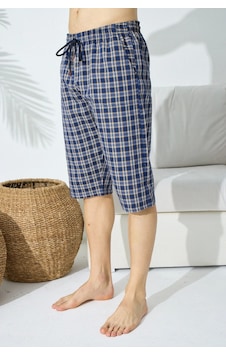Moon Wear 186 Erkek Tek Kapri Şort İndigo Moon Wear 186 Erkek Tek Kapri Şort İndigo