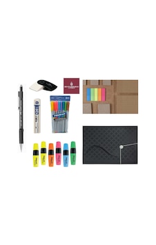 Kırtasiye Seti Faber 1347 0.7 Kalem 120 Lik Uç Pelikan Fosforlu Triball Tükenmez 6 Bölmeli Dosya Kırtasiye Seti Faber 1347 0.7 Kalem 120 Lik Uç Pelikan Fosforlu Triball Tükenmez 6 Bölmeli Dosya
