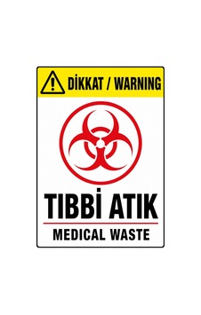 Dikkat Atık 50x70cm Pvc Isg Levha V10 Dikkat Atık 50x70cm Pvc Isg Levha V10