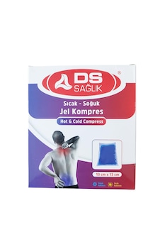 Ds Sağlık Sıcak-soğuk Jel Kompres Kılıflı 13x13 Ds Sağlık Sıcak-soğuk Jel Kompres Kılıflı 13x13