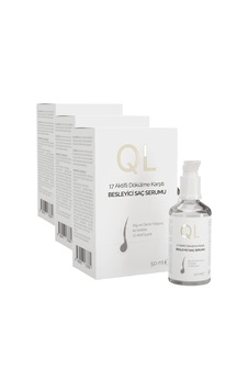 Ql 17 Aktifli Saç Dökülmesine Karşı Serum Alg Ve Deniz Yosunu İçerikli Besleyici Saç Serumu 3 Paketi Ql 17 Aktifli Saç Dökülmesine Karşı Serum Alg Ve Deniz Yosunu İçerikli Besleyici Saç Serumu 3 Paketi