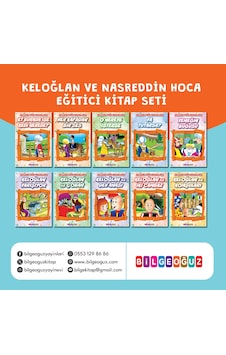 Keloğlan Ve Nasreddin Hoca Eğitici Kitap Seti Keloğlan Ve Nasreddin Hoca Eğitici Kitap Seti