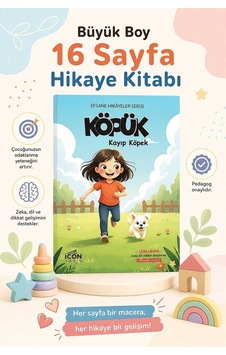 Köpük - 16 Sayfa Eğitici Çocuk Hikaye Kitabı - Hediyeli Köpük - 16 Sayfa Eğitici Çocuk Hikaye Kitabı - Hediyeli