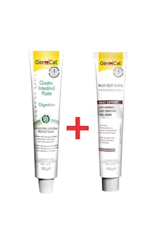 Gimcat Soft Extra Malt 100 G + Gimcat Gastrointestinal 50 G Gimcat Soft Extra Malt 100 G + Gimcat Gastrointestinal 50 G
