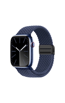 Watch 7 41mm Mkst Krd-134 Örgü Tasarımlı Hasır Kordon Strap Kayış - Lacivert Watch 7 41mm Mkst Krd-134 Örgü Tasarımlı Hasır Kordon Strap Kayış - Lacivert