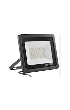 12-24 Volt 50 Watt Siyah Slim Kasa 6500k Beyaz Işık Ip 65 Led Projektör 12-24 Volt 50 Watt Siyah Slim Kasa 6500k Beyaz Işık Ip 65 Led Projektör