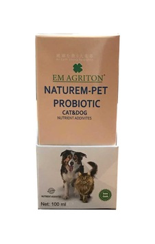 Em Agriton Naturem Kedi Köpek Probiotic 100ml Em Agriton Naturem Kedi Köpek Probiotic 100ml