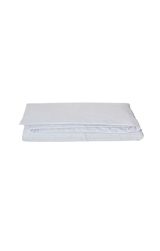 Komfort Home Çift Kişilik Çizgili Pamuk Saten Nevresim / Beyaz