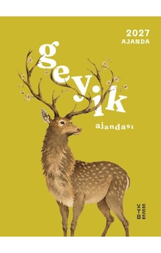 2027 Geyik Ajandası Sarı