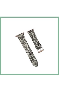 Bşkvirgo Watch 38mm Uyumlu Creeper Desenli Kordon - Siyah Bsk2026 Bşkvirgo Watch 38mm Uyumlu Creeper Desenli Kordon - Siyah Bsk2026