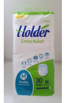 Holder Külotlu Hasta Bezi Orta Boy M 30'Lu Holder Külotlu Hasta Bezi Orta Boy M 30'Lu