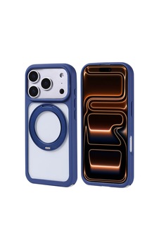 Zore İphone 17 Pro Max Kılıf M-safe Şarj Özellikli Standlı Nvth Piza Silikon Kapak - Lacivert Zore İphone 17 Pro Max Kılıf M-safe Şarj Özellikli Standlı Nvth Piza Silikon Kapak - Lacivert