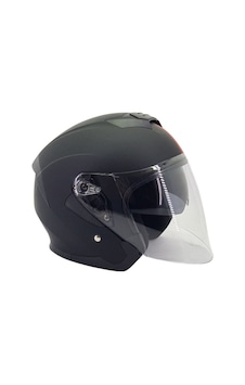 Jk-526 Güneş Vizörlü Motosiklet Kaskı Kırmızı - Mat Siyah Jk-526 Güneş Vizörlü Motosiklet Kaskı Kırmızı - Mat Siyah