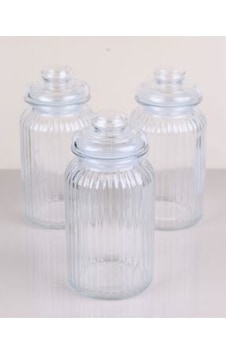 3'lü Cam Baharatlık Vakumlu Kapaklı 3x1400 Ml 3'lü Cam Baharatlık Vakumlu Kapaklı 3x1400 Ml