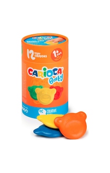Carioca Teddy Bebek Crayons 12'li +1 Yaş