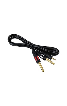 3.5 Mm Stereo Erkek/2x6.3mm Mono Erkek 1.5 Metre Kablosu