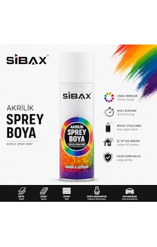 Sibax Akrilik Sprey Boya Ral 7001 Çakıl Gri 250 Ml 7001 Gri Sibax Akrilik Sprey Boya Ral 7001 Çakıl Gri 250 Ml 7001 Gri