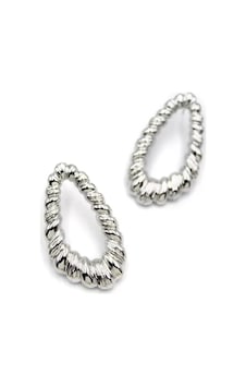 Halka Küpe - Gümüş Çok Renkli 16440071 Halka Küpe - Gümüş Çok Renkli 16440071