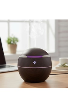 Küre Model Akasya Renk Hava Nemlendirici Ultrasonik Soğuk Buhar Makinesi, Led Işıklı Masaüstü Oda Nemlendirici Bx40 Küre Model Akasya Renk Hava Nemlendirici Ultrasonik Soğuk Buhar Makinesi, Led Işıklı Masaüstü Oda Nemlendirici Bx40