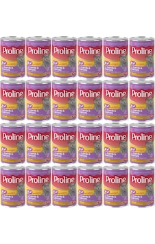 Pro Line Kuzu Etli ve Havuçlu Pate Et Parçalı Yetişkin Kedi Konservesi 24 x 395 G Pro Line Kuzu Etli ve Havuçlu Pate Et Parçalı Yetişkin Kedi Konservesi 24 x 395 G