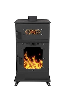 Pelet Sobası M002 Mini Fırınlı Pelet Sobası Pelet Sobası M002 Mini Fırınlı Pelet Sobası