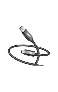 Go Des GD-HM837 Type-C to USB-B 2.0 Örgülü Data Yazıcı Kablosu 2 Metre GoDes-TA82091