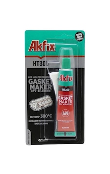 Akfix Siyah Black 300 Derece Isıya Dayanıklı Sıvı Conta 50 G