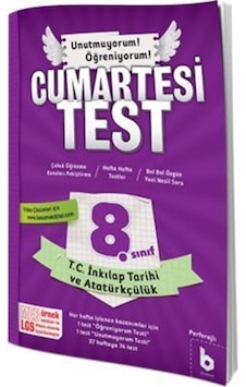 8. Sınıf CumartesiTest T. C İnkılap Tarihi ve Atatürkçülük / K... 8. Sınıf CumartesiTest T. C İnkılap Tarihi ve Atatürkçülük / K...