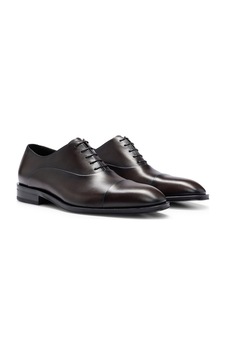Boss İtalian Yapımı Oxford Ayakkabı Dark Brown Dark Brown Boss İtalian Yapımı Oxford Ayakkabı Dark Brown Dark Brown