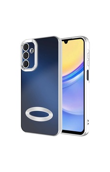 Galaxy A25 Kılıf Kamera Korumalı Logo Gösteren Zore Omega Kapak Gümüş Galaxy A25 Kılıf Kamera Korumalı Logo Gösteren Zore Omega Kapak Gümüş
