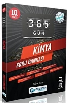 Gezegen Yayıncılık 10. Sınıf 365 Gün Kimya Soru Bankası Gezegen Y